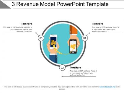 3 revenue model powerpoint template