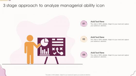 3 Stage Approach To Analyze Managerial Ability Icon