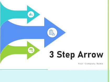 3 Step Arrow Business Development Communicate Financial Planning Identification Assessment