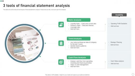 3 Tools Of Financial Statement Analysis
