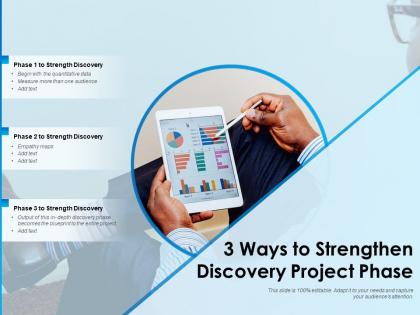 3 ways to strengthen discovery project phase