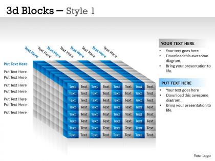 3d blocks style 1 ppt 29