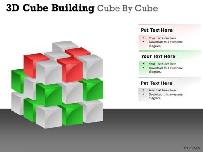 3d cube building cube by cube ppt 44