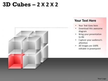 3d cubes 2x2x2 ppt 65