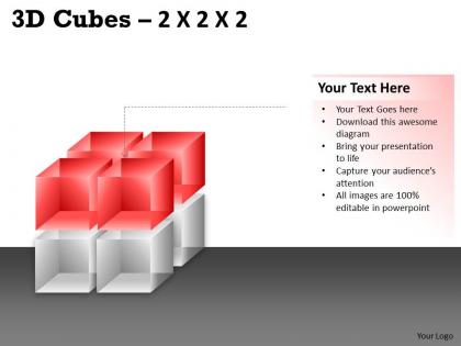 3d cubes 2x2x2 ppt 66