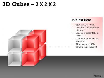 3d cubes 2x2x2 ppt 68