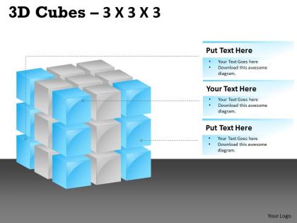 3d cubes 3x3x3 ppt 104
