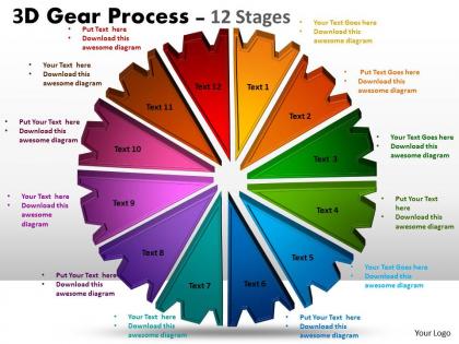 3d gear stages style 1