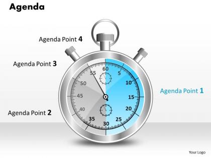 3d graphic of alarm clock for business agenda 0214