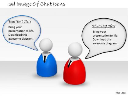 3d image of chat icons ppt graphics icons powerpoint