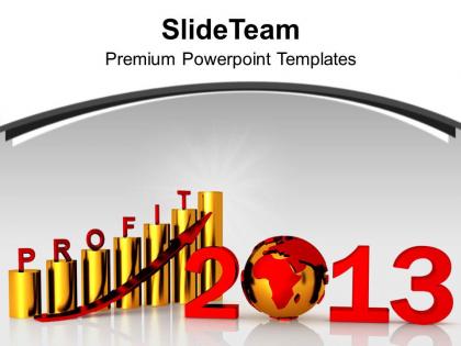 3d image of high business profit year powerpoint templates ppt backgrounds for slides 0113