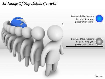 3d image of population growth ppt graphics icons powerpoint