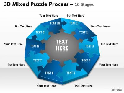 3d mixed puzzle process 10 2