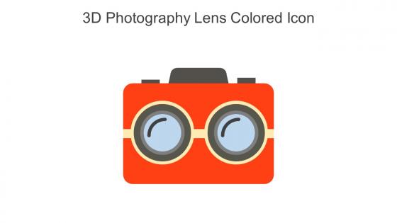3D Photography Lens Colored Icon In Powerpoint Pptx Png And Editable Eps Format