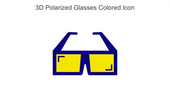 3D Polarized Glasses Colored Icon In Powerpoint Pptx Png And Editable Eps Format
