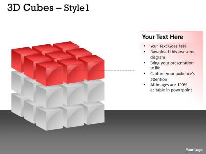 3d red cubes style 1 ppt 15