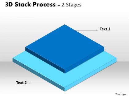 3d stack process for business 1