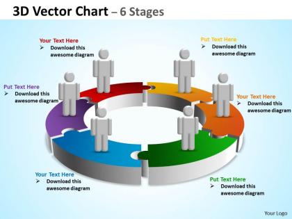 3d vector chart 6 stages 8