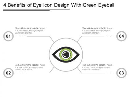 4 benefits of eye icon design with green eyeball