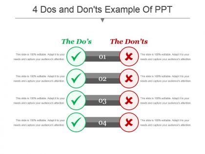 4 dos and donts example of ppt