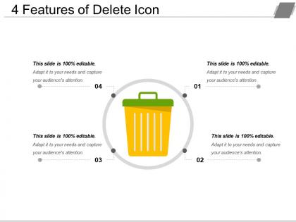 4 features of delete icon