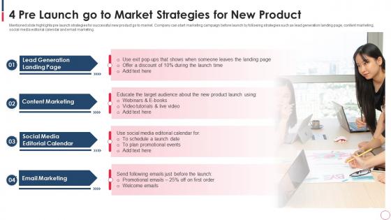 4 Pre Launch Go To Market Strategies For New Product