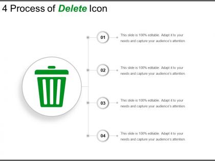 4 process of delete icon