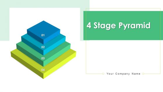 4 stage pyramid powerpoint ppt template bundles