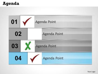 4 staged dependent business agenda check list 0214