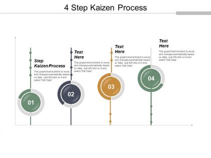 4 step kaizen process ppt powerpoint presentation pictures example introduction cpb