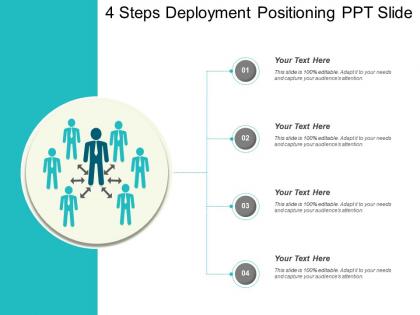 4 steps deployment positioning ppt slide