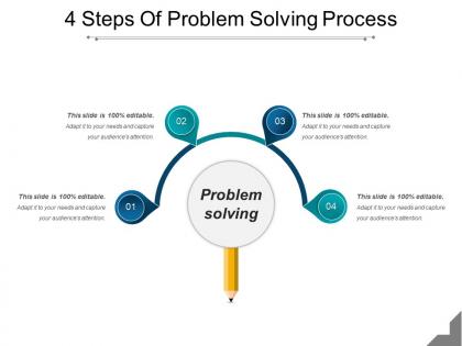 4 steps of problem solving process good ppt example