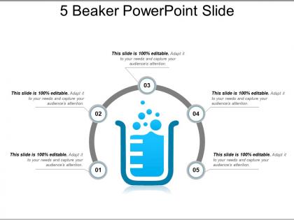 5 beaker powerpoint slide