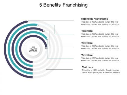 5 benefits franchising ppt powerpoint presentation ideas pictures cpb