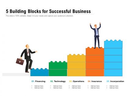 Building Blocks Process - Slide Team