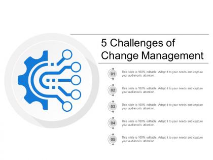 5 challenges of change management