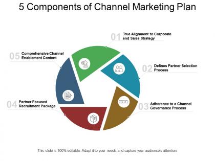 5 components of channel marketing plan