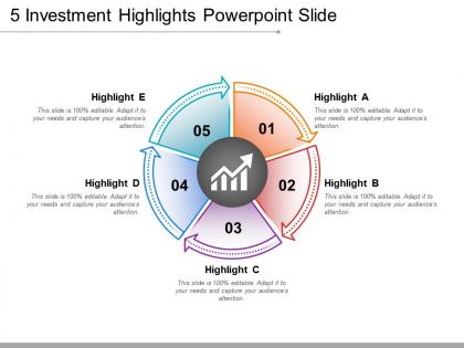 5 investment highlights powerpoint slide