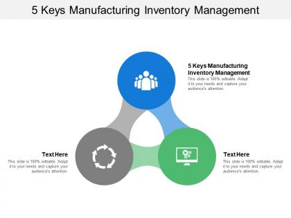 5 keys manufacturing inventory management ppt powerpoint presentation professional graphics cpb