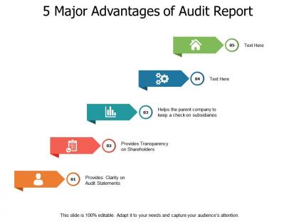 5 major advantages of audit report