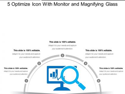 5 optimize icon with monitor and magnifying glass