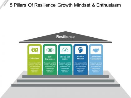 5 pillars of resilience growth mindset and enthusiasm