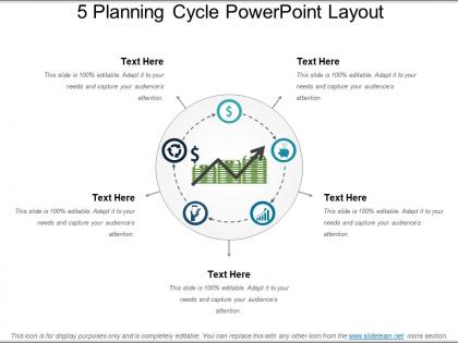 5 planning cycle powerpoint layout