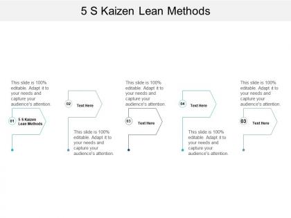 5 s kaizen lean methods ppt powerpoint presentation layouts example introduction cpb