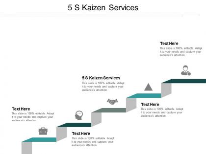 5 s kaizen services ppt powerpoint presentation graphics cpb