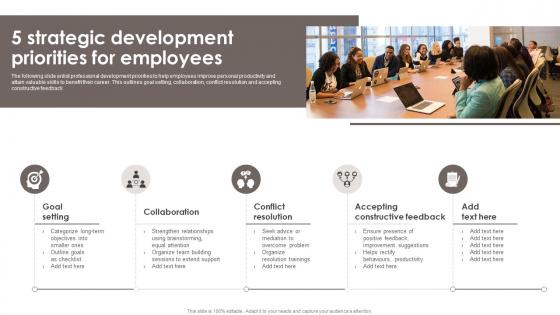 5 Strategic Development Priorities For Employees
