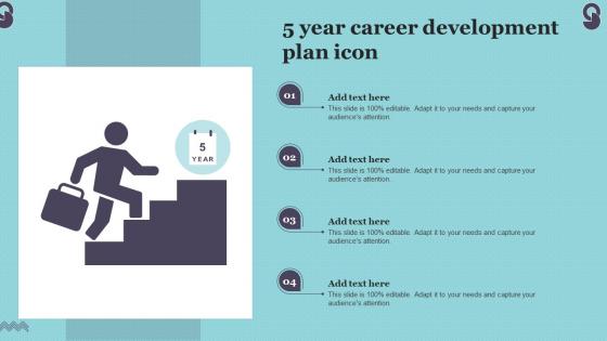 5 Year Career Development Plan Icon