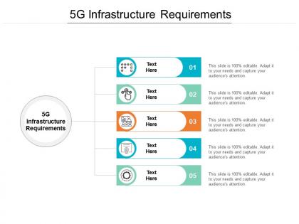 5g infrastructure requirements ppt powerpoint presentation professional files cpb