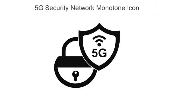 5G Security Network Monotone Icon In Powerpoint Pptx Png And Editable Eps Format