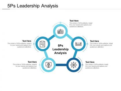 5ps leadership analysis ppt powerpoint presentation professional infographics cpb